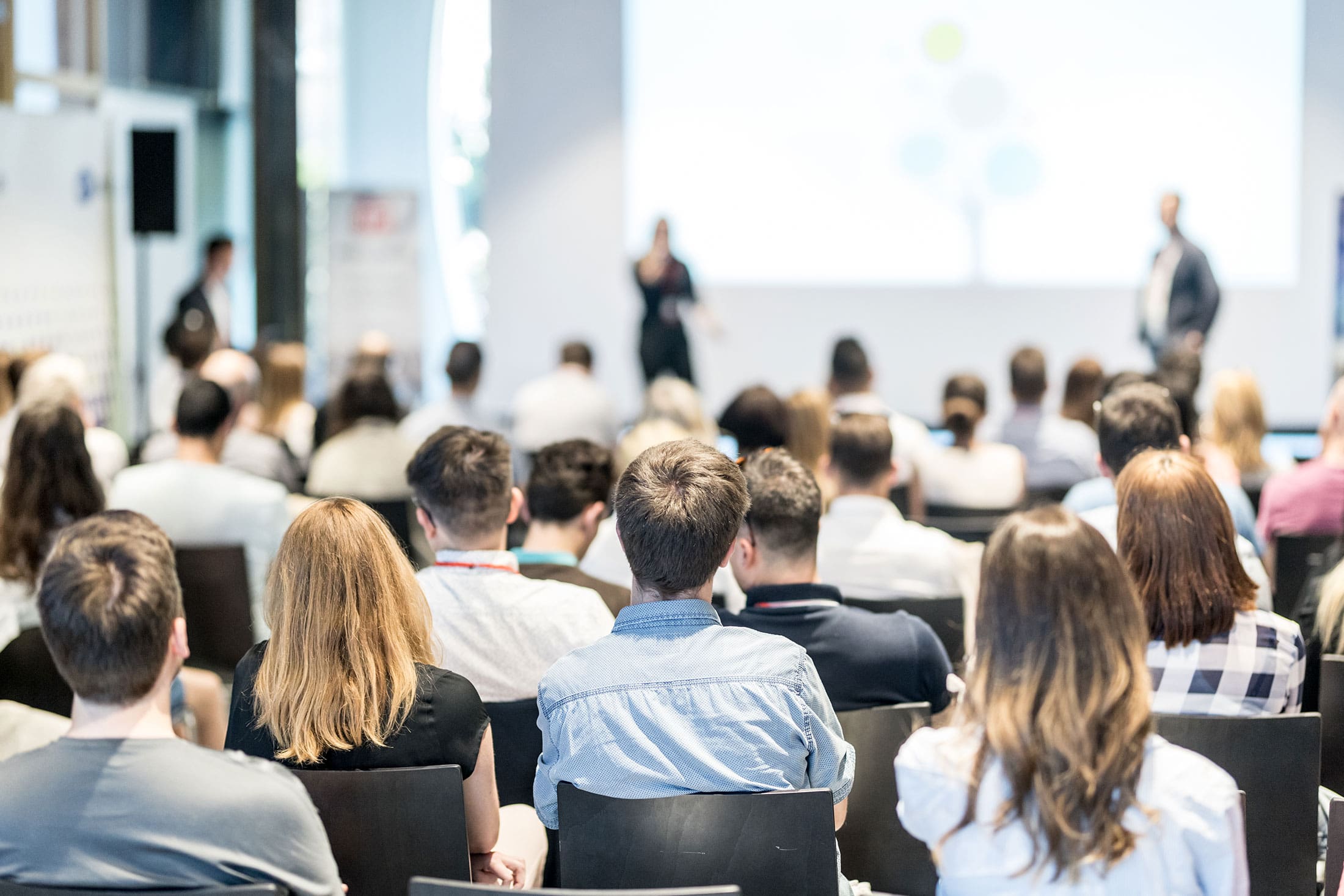 Listening at a conference