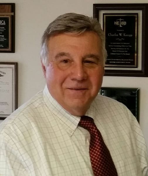 A headshot of man that Charles Kaupp, who works at SITA and is a President of FEBB, SITA HVAC HISTORY